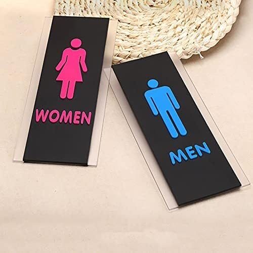 Cartel Baño, Senal para Puerta, Letrero de inodoro for decoración de restaurante, centro comercial, estacionamiento, tienda de hotel