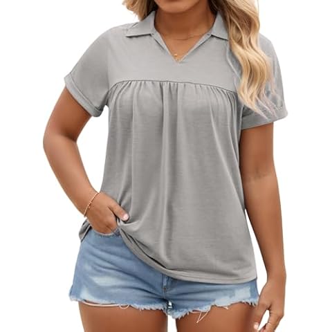 VISLILY 3XL Women's Polo Shirt Cover