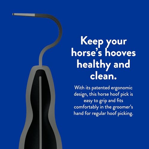 Wahl Professional Animal Equine Grooming Horse Hoof Pick, 858710, Black | Rubber Handle for Ergonomic Comfort, Horse Cleaning Tool for Grooming, Comfortable Grip, Supports Hoof Health and Cleanliness - Image 6