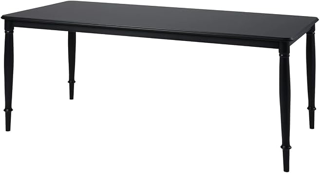 IKEA Siyah Yemek Masas , Modern Tasar m, Dayan kl  Yap