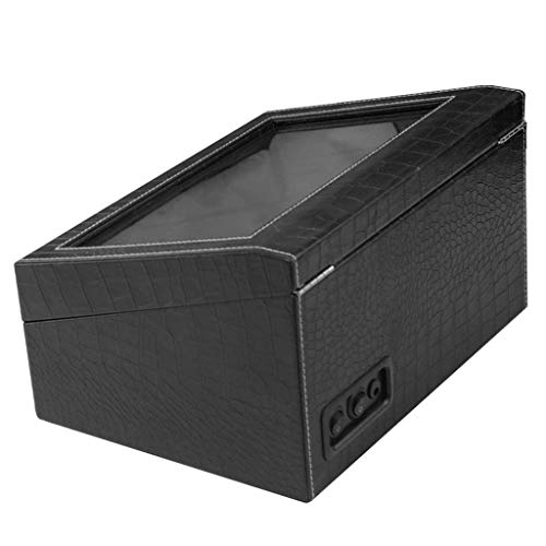 Watch winder para relojes automáticos con caja expositora mecánica de 10 compartimentos 3