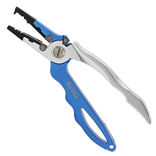 Smiths Regalriver Fishing Pliers w/Sharpener Blue