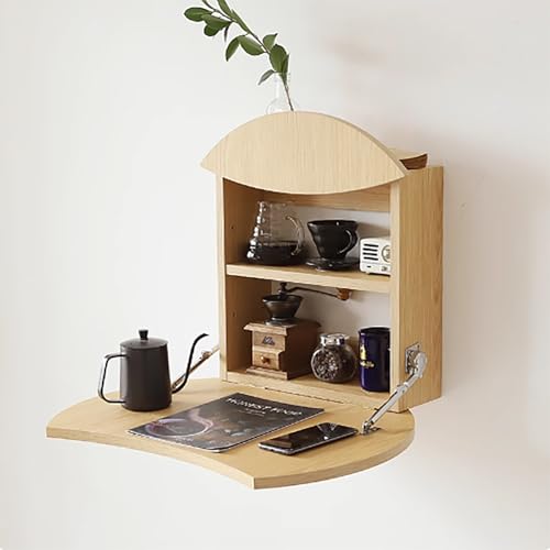 Table murale pliante peu encombrante pour aménager un petit studio urbain - 2