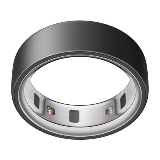 Oura Ring 4 - Stealth - Size 13 | Oura Ring 4 Sizing Kit | Sleep Tracking Wearable - Heart Rate - Fitness Tracker - Up to 8 Days Battery Life