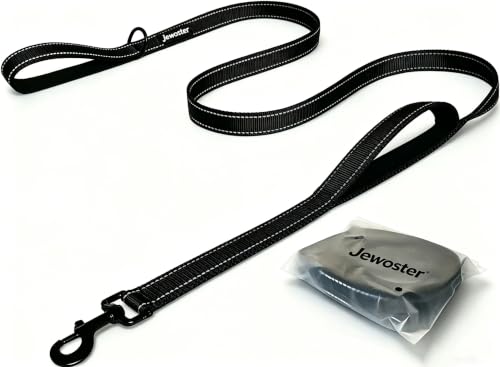 Heavy Duty Dog Leash - 2 Handles by Padded Traffic...