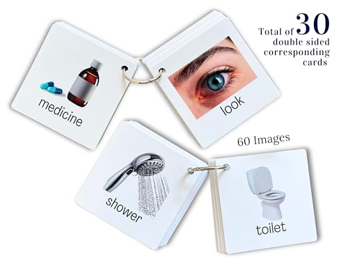 Communication Cards Realistic Images for Non Verbal Adults and Children, Speech Delay, Special Needs Visual Aid - Image 6