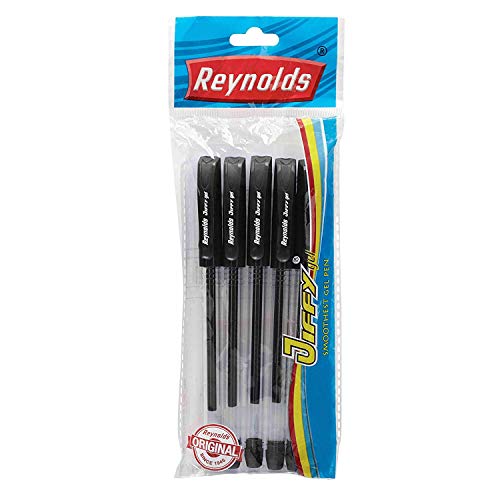 Image of Reynolds Jiffy 0.5 mm Needle Point Gel Pens - Pack of 40 (Black)