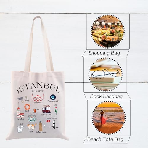 Bolsa Tote de Viaje Istanbul Souvenirs CMNIM miniatura 5