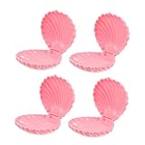 Levemolo Geschenkbox für Süßigkeiten und Snacks Kleiner Muschel organizer Muscheltablett Meerjungfrauen schüsseln Muschelhalter Muschel süßigkeitenboxen für Babypartys Abschlussfeiern