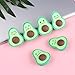 10pc Cartoon Avocado Shaped Eraser Cute Little Chip Eraser Learning Supplies-Color Mixed Hair