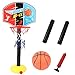 DierCosy Ständer Basketball Kinder Ballspiel Höhenverstellbarer Basketballkorb Ballständer Für Familienspiel Indoor Outdoor
