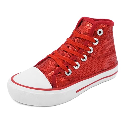 Sprint Sport Pailletten Schuhe Kinder Glitzer Sneaker auch als...