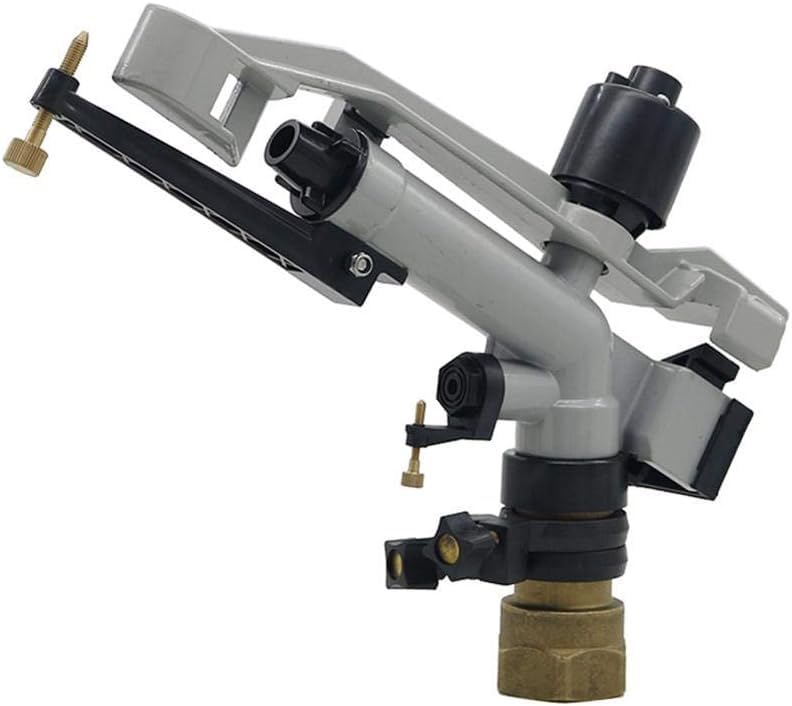 1.25 Inch Female Thread Long Shot Rage Sprinklers Gun Garden Farm Agriculture Irrigation Rain Gun Watering Nozzles 1 Pc