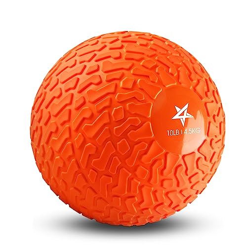 Yes4All Slam Balls, 10-40lb Weighted Ball Weight, Durable PVC Sand Filled Workout Dynamic Slam Ball...