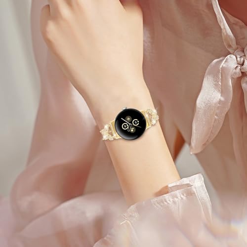 Correa metálica Bling para Google Pixel Watch 3 41mm miniatura 7