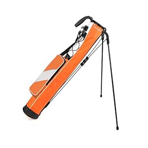 TOPLANDER ゴルフ セルフスタンド クラブケース 超軽量 防水 ７本収納 背面フック フード ポケット ストラップ付き