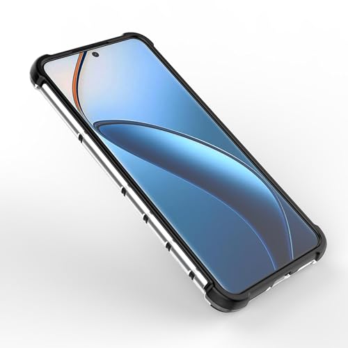 Image of Glasgow Back Case Cover Designed for [ Realme Narzo 70 5G / 70 Pro 5G ] (Stylish Look | Shock Proof) - Black
