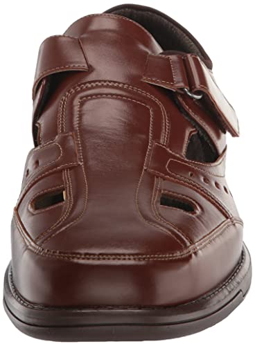 Stacy Adams Men's Scully Fisherman Sandal, Cognac Smooth, 10.5 #TOP1