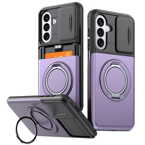 Coque Samsung Galaxy A07 violette : oubliez votre portefeuille grâce au porte-cartes