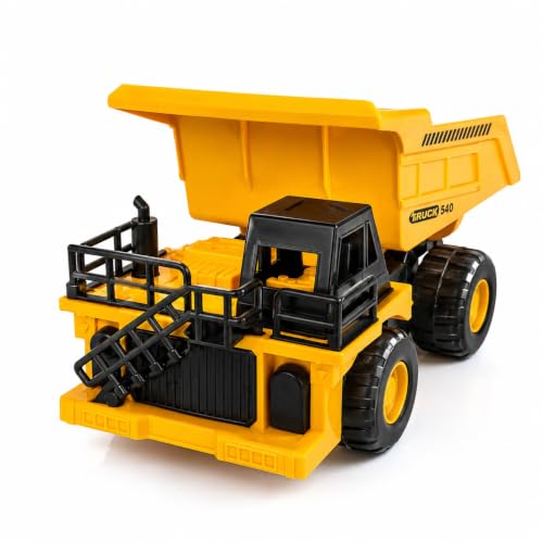 Image of FunBlast Pull Back Vehicles Construction Toy Truck, Die Cast Metal Dumper, Friction Power Toy Trucks for 3+ Years Old Boys, Kids and Girl