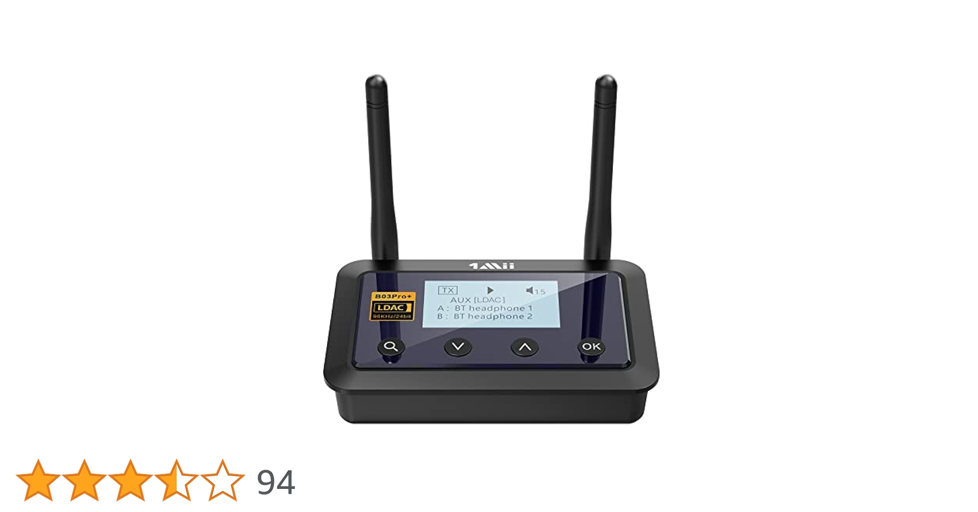 1Mii Bluetooth5.0 トランスミッター Amazon.co.jp: 1Mii Bluetooth トランスミッター オーディオ