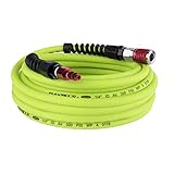Flexzilla Pro Air Hose with ColorConnex Industrial Type D Coupler and Plug