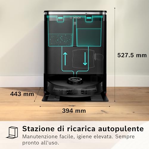 Bosch BCRDW3BX Aspirapolvere Robot - 5