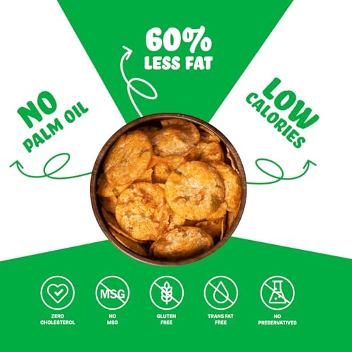 Image of BRB Popped Potato Chips | Bhel - Flavour | Not Fried, Not Baked | 60% Less Oil, Lower Calorie, Healthy Snack | 85g Tub