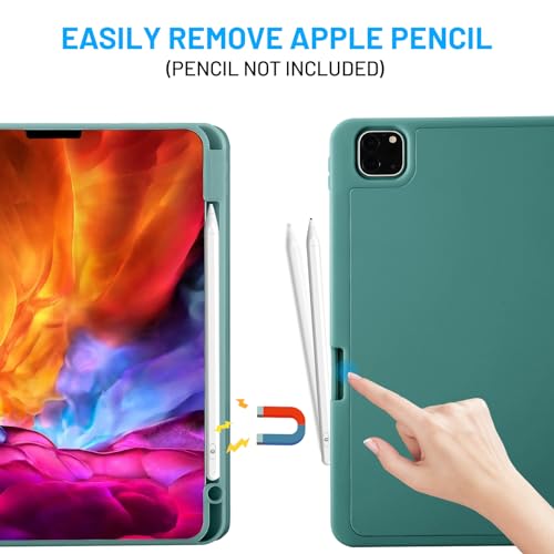 Case for iPad Pro 11 2022/2021/2020/2018 (4th /3rd /2nd /1st Generation) Case with Pencil Holder - Image 2