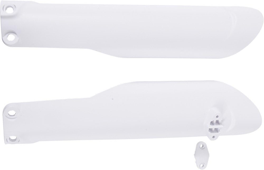 Acerbis Lower Fork Cover Set 16 White Compatible with KTM 250/350/450 SX-F/XC-F/125/150/250 SX/250/300 XC 2015-2022/150/250/300 XC-W 2016-2023/Compatible with Husqvarna FC 250/350/450 2015-2401265413