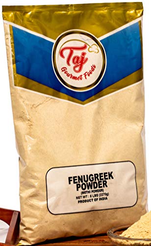 TAJ's Premium Indian Fenugreek Powder, Perfect for Flavoring Curries and Dishes