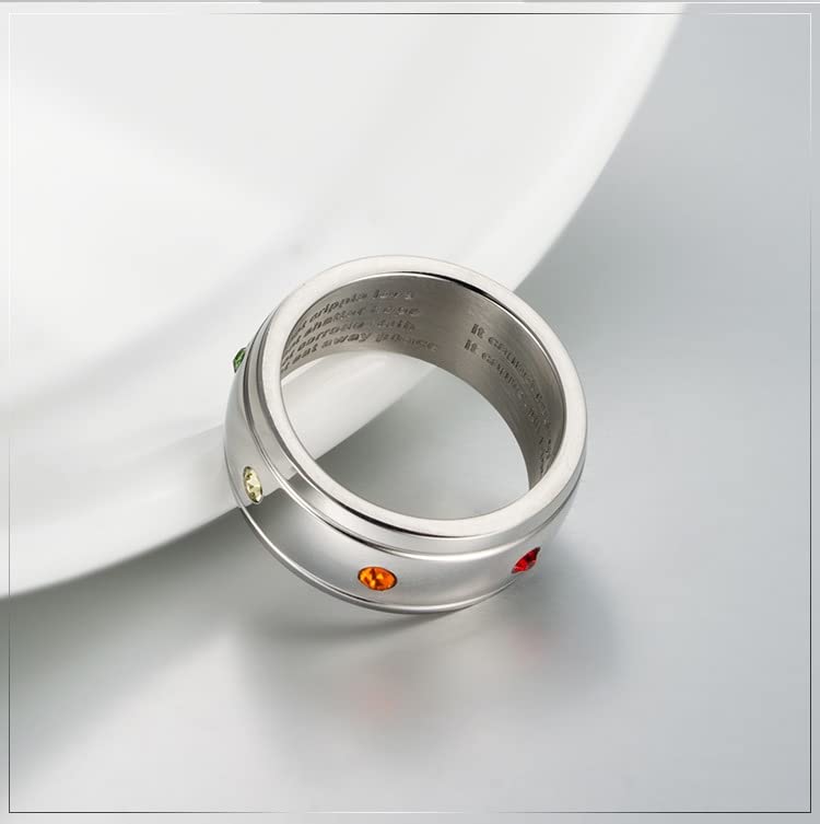 Bague Homme Acier Inoxydable : l'éclat durable du zircon vert maxim - 4