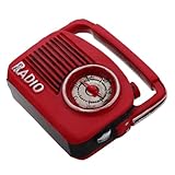 Diseño vintage: este mini modelo de radio de resina presenta un diseño retro que agrega un toque de nostalgia y personalidad a cualquier espacio, modelo de radio falsa en miniatura, modelo de radio retro en miniatura