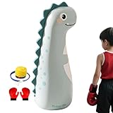 Fusion éducative - Amusant : le sac de boxe gonflable pour enfants combine parfaitement l'activité physique au plaisir, favorisant à la fois le fitness et l'engagement mental à travers le jeu actif. Ce produit favorise l'amour de l'exercice, en encourageant les enfants à bouger de manière joyeuse et spontanée. Idéal pour développer la motricité et la motricité fine, le sac de frappe gonflable pour enfants transforme chaque moment de jeu en une expérience éducative et amusante, stimulant