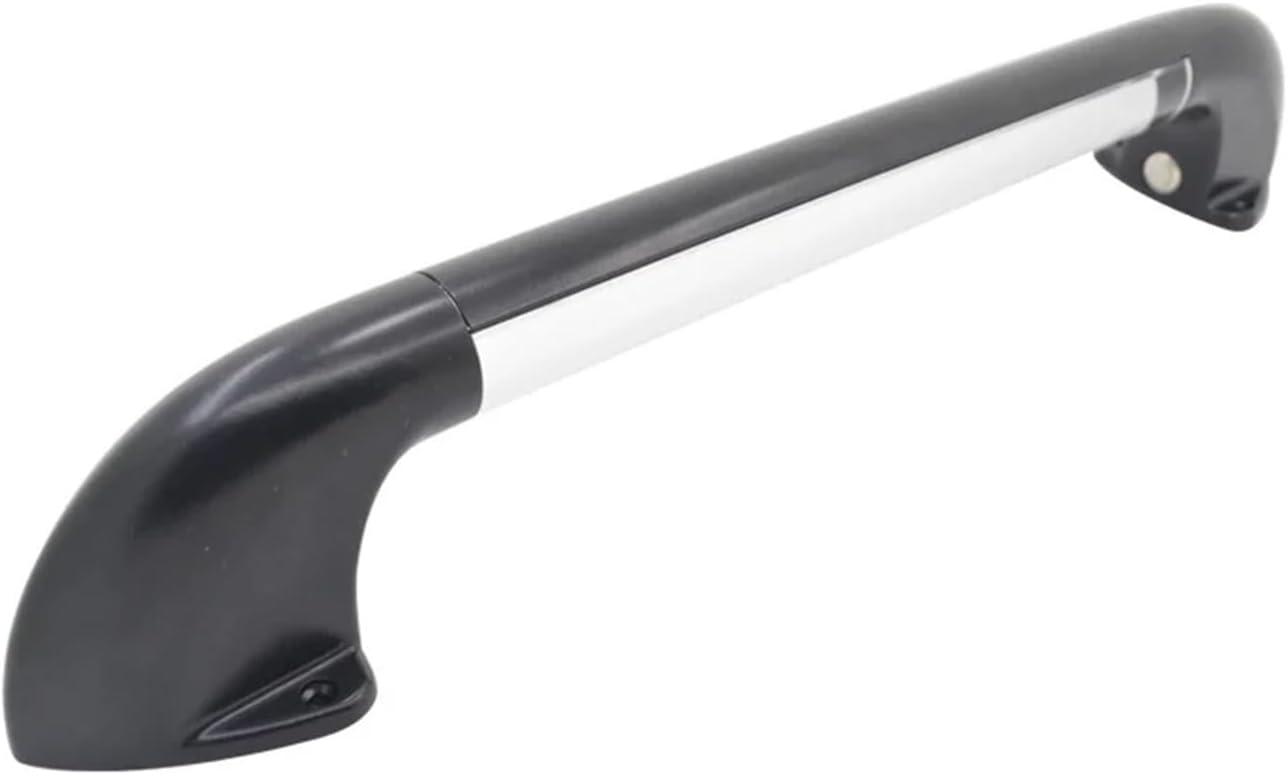 Boat Grab Handle, 2pcs Marine Handrail with Blue-ray Controllable Switch Illuminated Grab Handle for Caravan Car Boat Accessories,Marine Hand Rail(GM-EP-HR0531B)