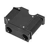 Aumotop Guardabarros Marinos, Colgador de Cables, Regulador de Ajuste Duradero para Propietarios Barcos, Portátil, Negro