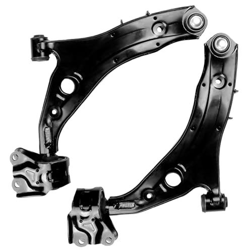 Image of Detroit Axle - 8pc Front End Kit for 2007-2013 Mazda CX-9, 2 Lower Control Arms with Ball Joint 4 Inner Outer Tie Rods 2 Sway Bars 2008 2009 2010 2011 2012 Replacement