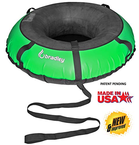 Bradley Giant Multi-Rider Snow Tube with 60" Cover | Heavy Duty Snow Tube