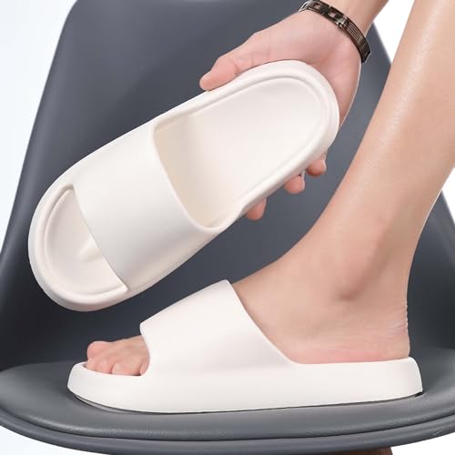 UANGLI Summer men's casual slippers in solid color comfortable cool soft breathable non slip wear-resistant and fashionable4