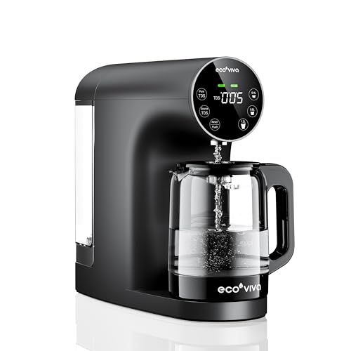 Ecoviva Countertop Reverse Osmosis Water Filter, 6 Stage RO Water...