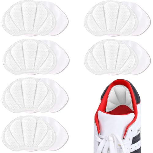 BDEPSTR 6 Paires Coussinets, Protection Chaussure Homme et Femme, Anti-ampoules, Protege Talon Chaussure, Antidérapant, pour l'arrière du Talon Trop Grande-E