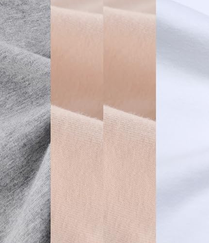 Image of CAKYE 4 Pack Nursing Bras for Breastfeeding Maternity Cotton Sleep Bralette