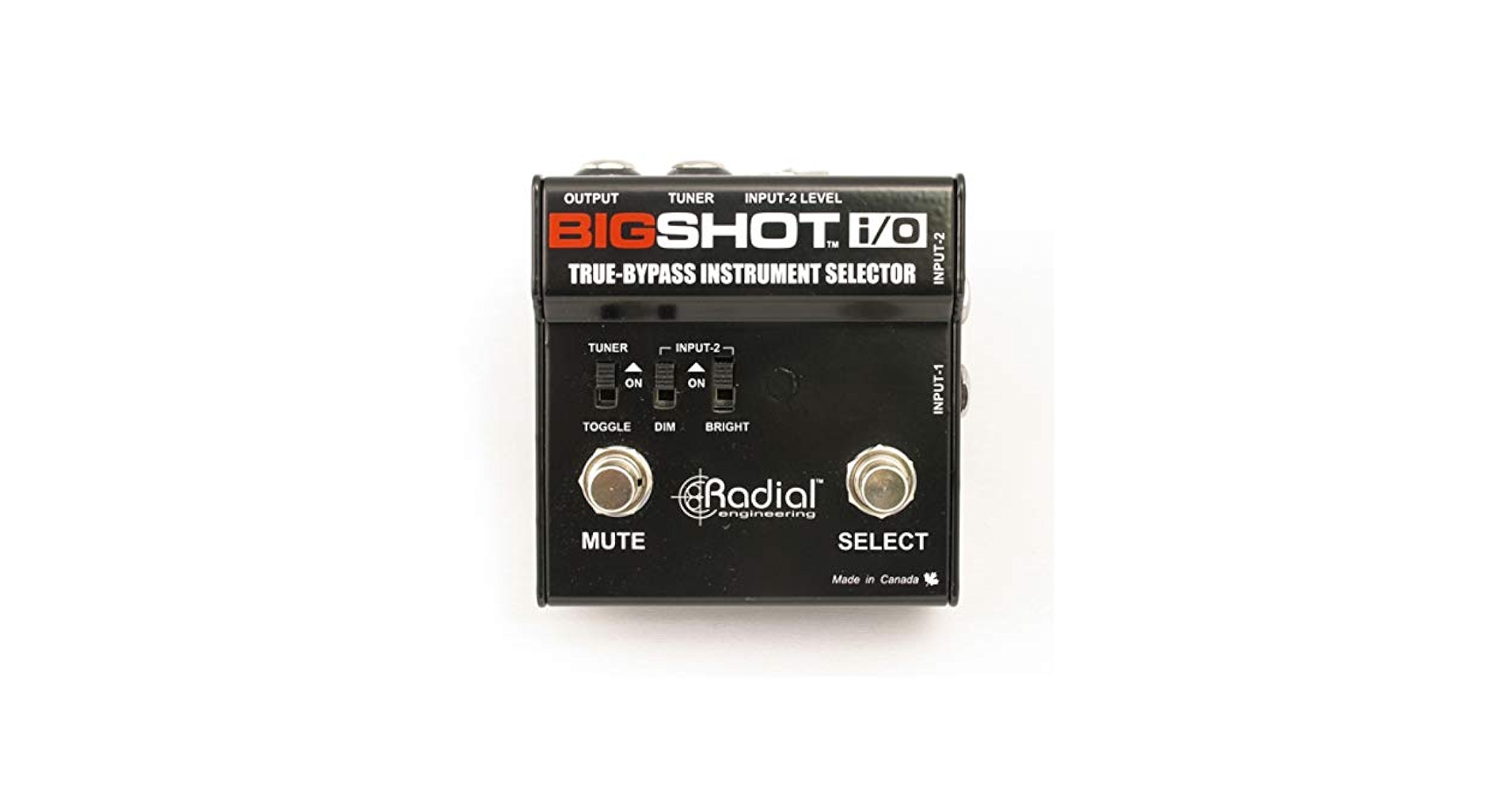 Amazon.com: Radial BigShot I/O True Bypass Selector Switch
