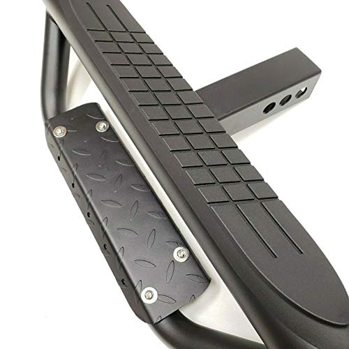 Ubrand 36" Length X 6.5" Overall Heigh Towing Hitch Step Bar Drop Step 2" Receiver Black Universal Truck Trailer Rear Bumper Guard #TOP5