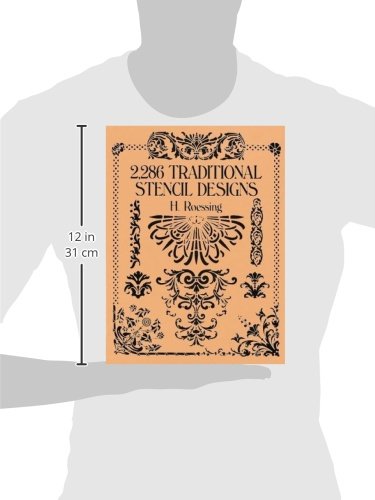 2,286 Traditional Stencil Designs (Dover Pictorial Archive) #TOP2