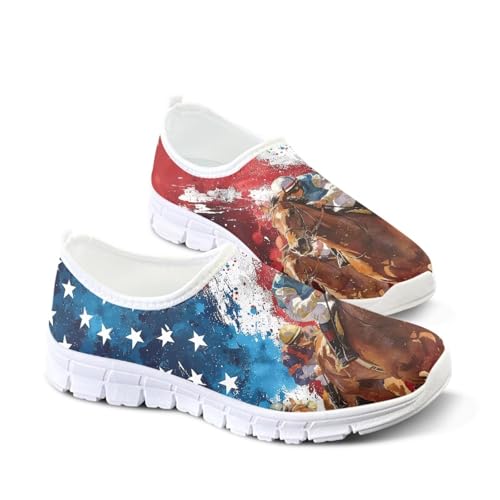 Image of Jeiento Cute Dog Women's Casual Slip On Shoes Loafers Sneakers for Women
