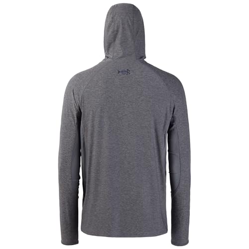 Image of BASSDASH UPF 50+ Men's Long Sleeve Fishing Shirt with Mask UV Neck Gaiter Hoodie