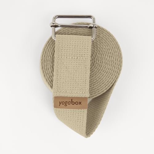Yogabox Yogagurt Asana Gurt 3 m Natur