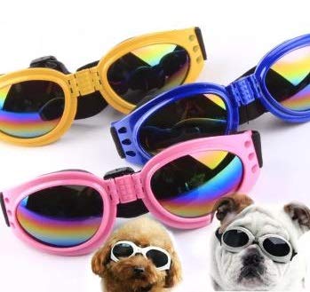 PSK Sunglass, Glamorous Eye Protection googgles Eye Wear Protection Waterproof Pet Sunglasses for Dogs with Fashion Flair for All Breeds (Blue) (B082SF21CM) Amazon Price History, Amazon Price Tracker
