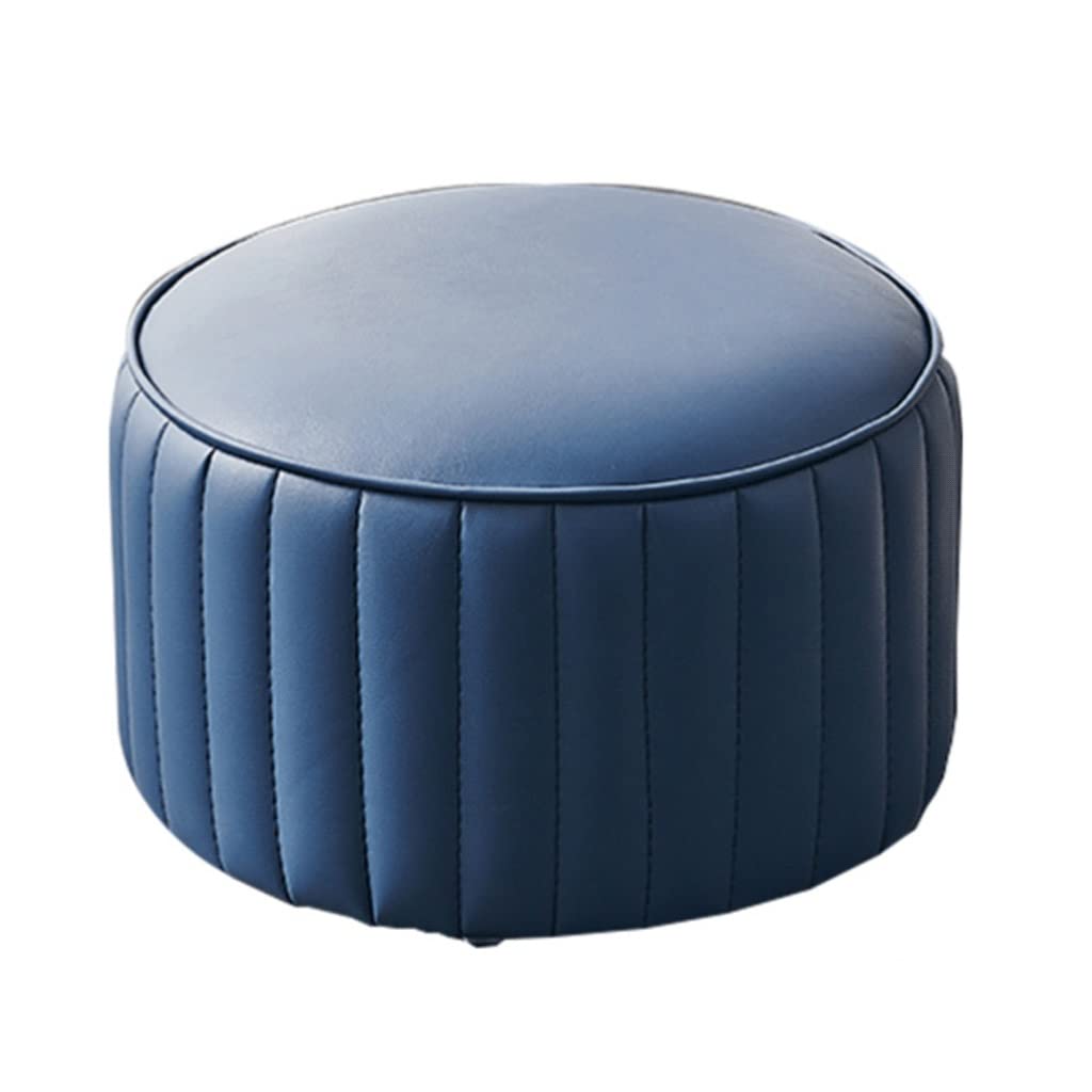 Pouf rond sous le bureau contre les jambes lourdes au travail